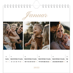 Fotokalender Quadratisch Quadratischer Kalender Albelli